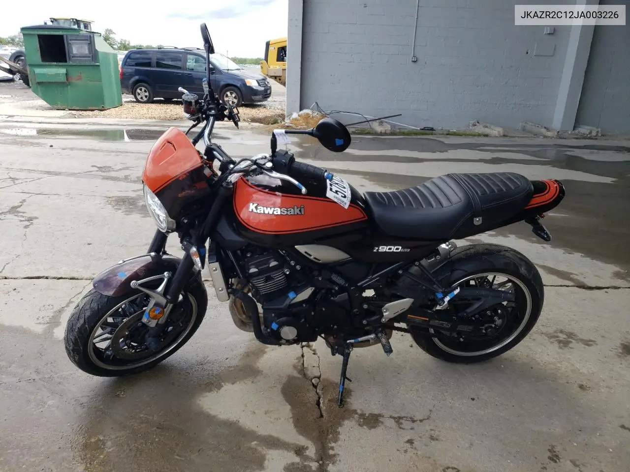 2018 Kawasaki Zr900 R VIN: JKAZR2C12JA003226 Lot: 57812915