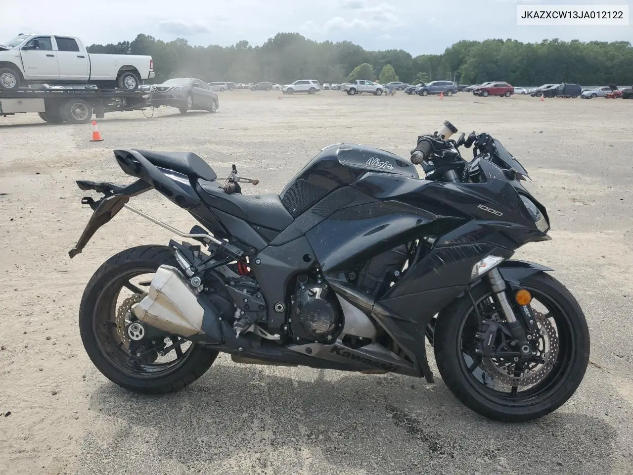 2018 Kawasaki Zx1000 W VIN: JKAZXCW13JA012122 Lot: 58092315