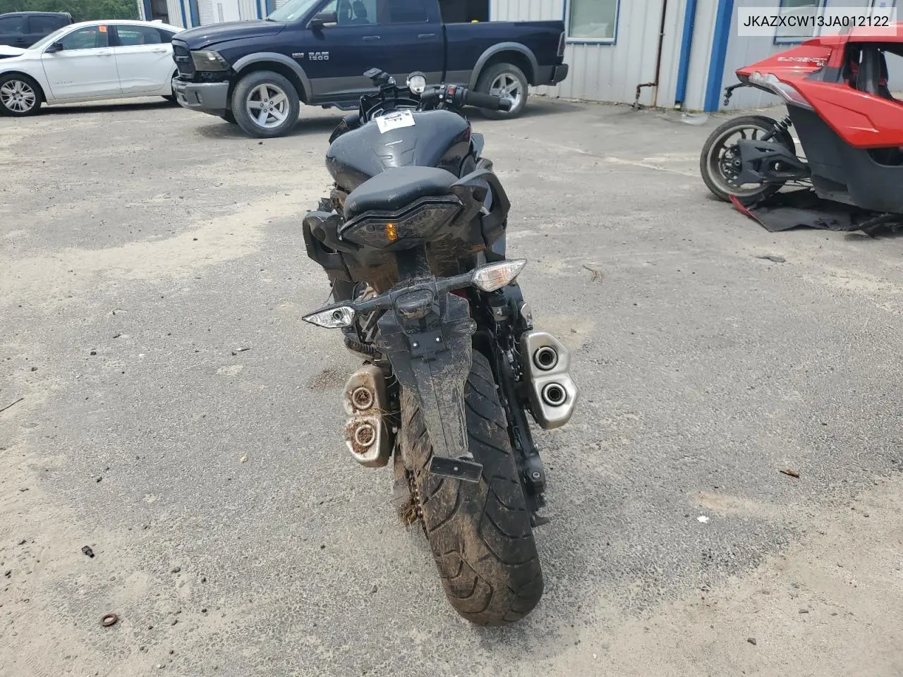 2018 Kawasaki Zx1000 W VIN: JKAZXCW13JA012122 Lot: 58092315