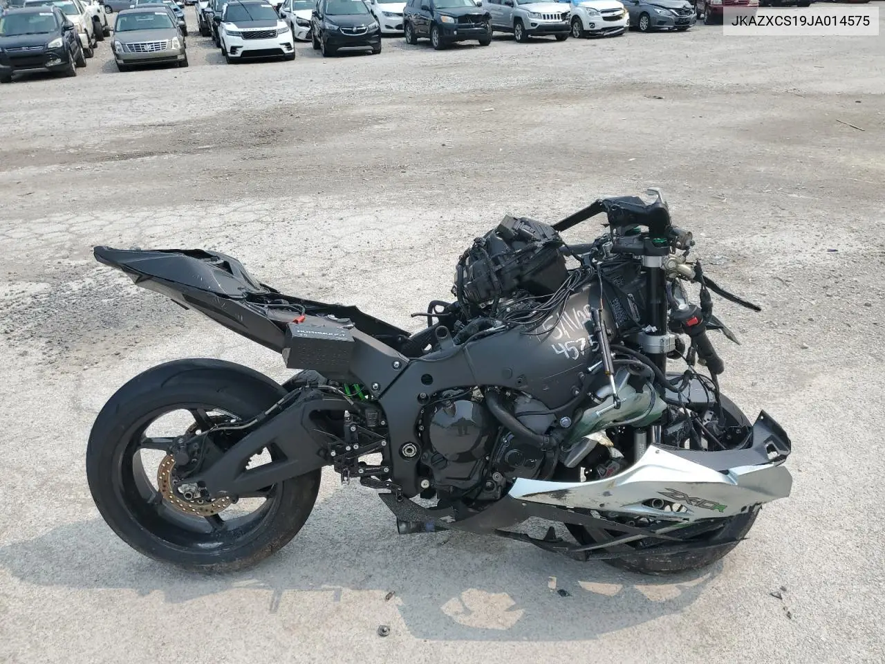 2018 Kawasaki Zx1000 S VIN: JKAZXCS19JA014575 Lot: 58788255
