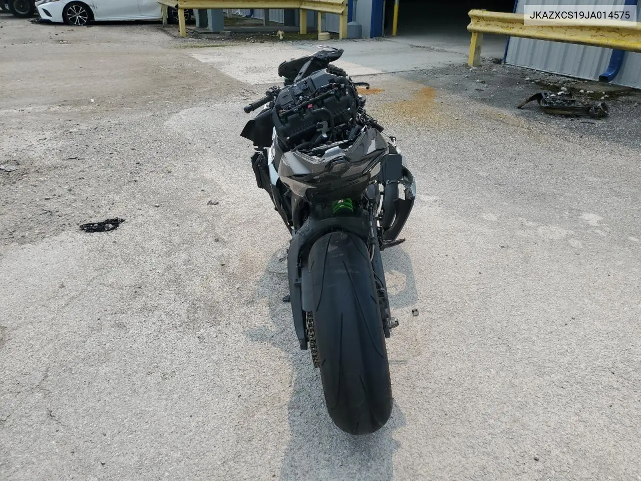 2018 Kawasaki Zx1000 S VIN: JKAZXCS19JA014575 Lot: 58788255