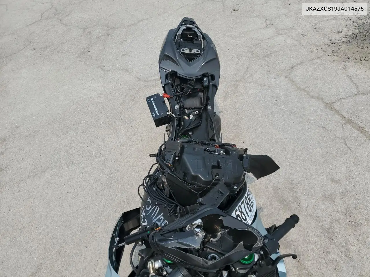 2018 Kawasaki Zx1000 S VIN: JKAZXCS19JA014575 Lot: 58788255