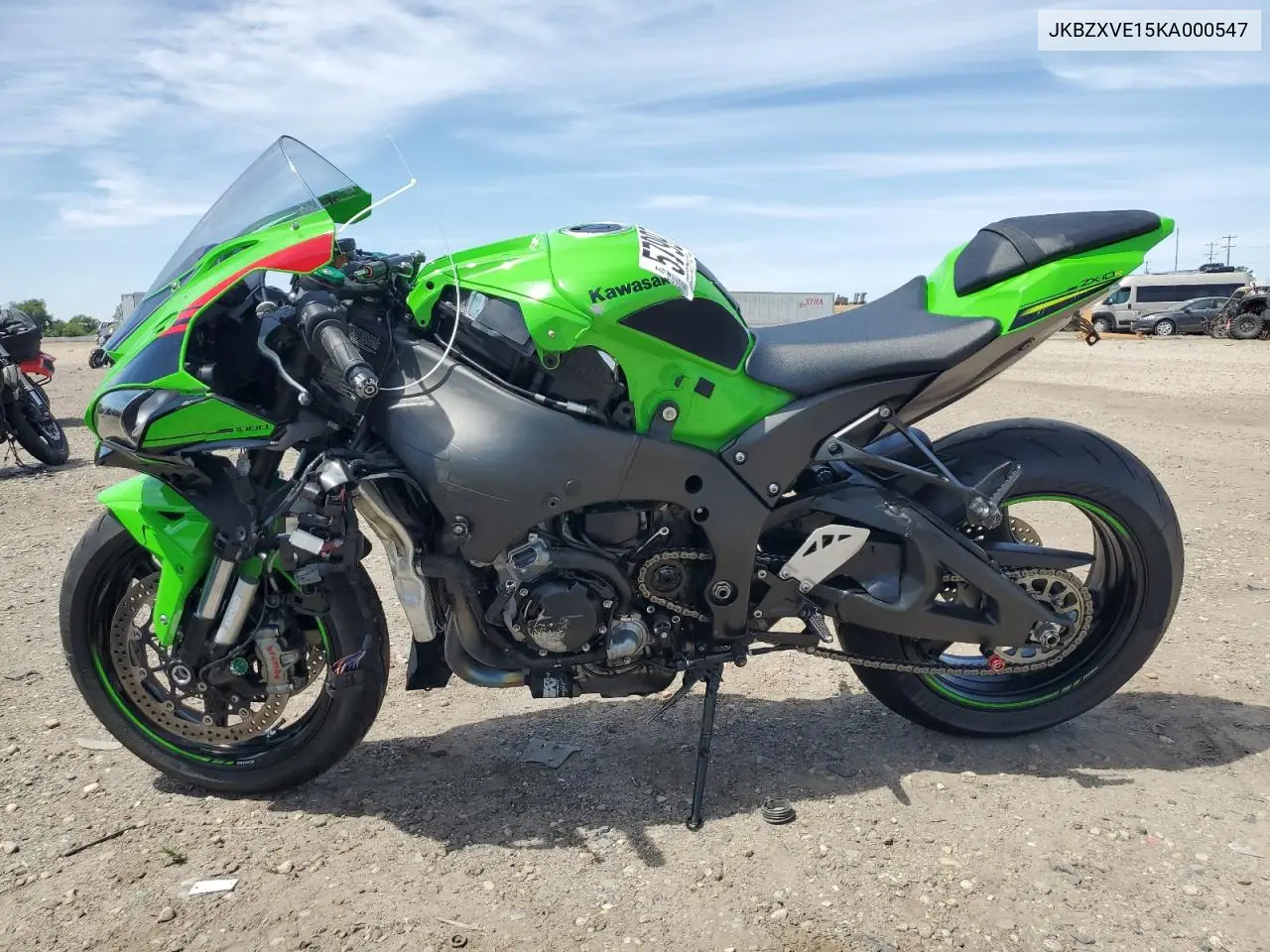 2019 Kawasaki Zx1002 VIN: JKBZXVE15KA000547 Lot: 57997375