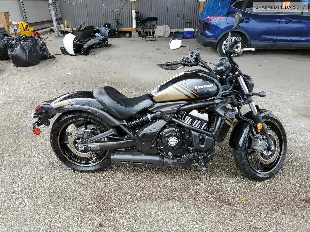2020 Kawasaki En650 D VIN: JKAENED14LDA23217 Lot: 46335635