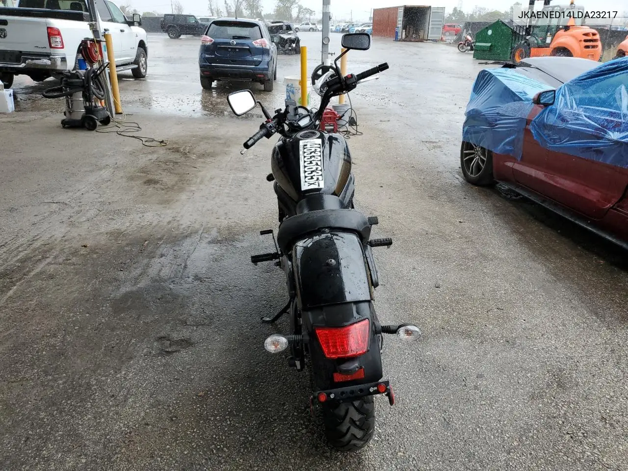 2020 Kawasaki En650 D VIN: JKAENED14LDA23217 Lot: 46335635