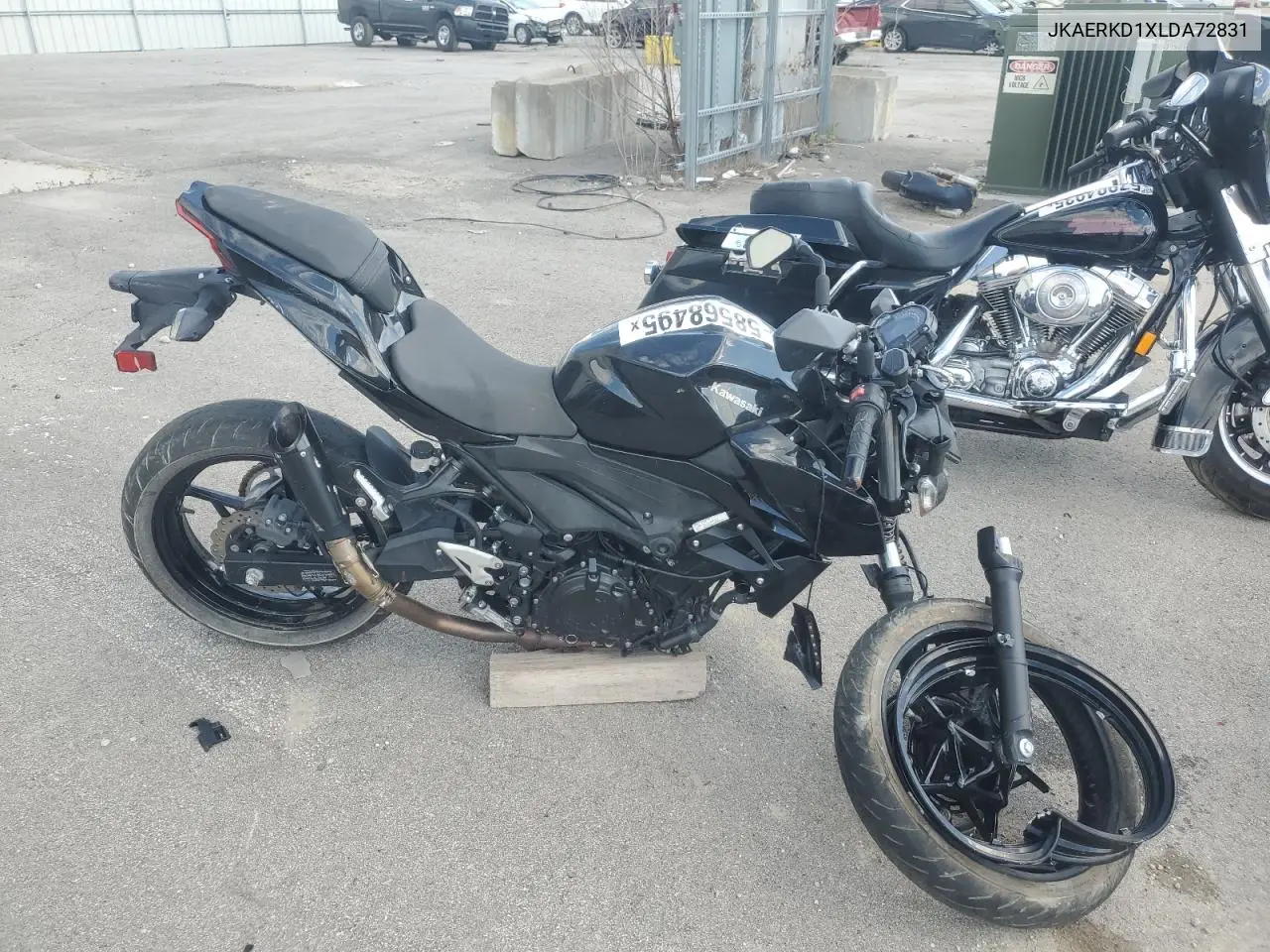 2020 Kawasaki Er400 D VIN: JKAERKD1XLDA72831 Lot: 58568495