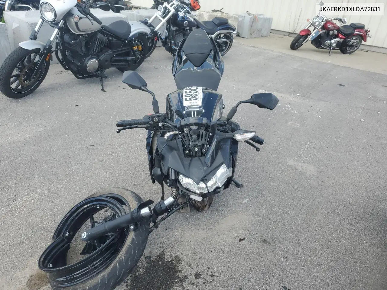 2020 Kawasaki Er400 D VIN: JKAERKD1XLDA72831 Lot: 58568495