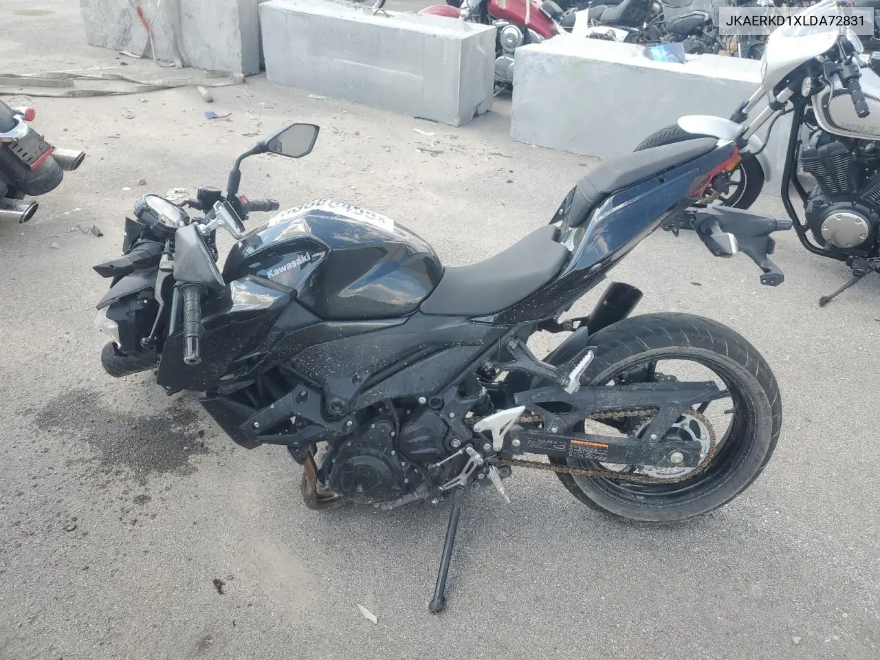 2020 Kawasaki Er400 D VIN: JKAERKD1XLDA72831 Lot: 58568495