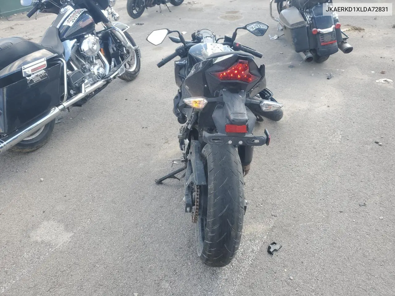 2020 Kawasaki Er400 D VIN: JKAERKD1XLDA72831 Lot: 58568495
