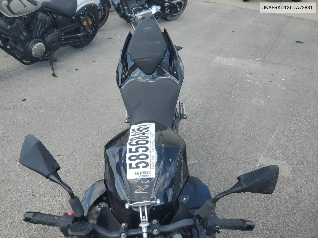 2020 Kawasaki Er400 D VIN: JKAERKD1XLDA72831 Lot: 58568495