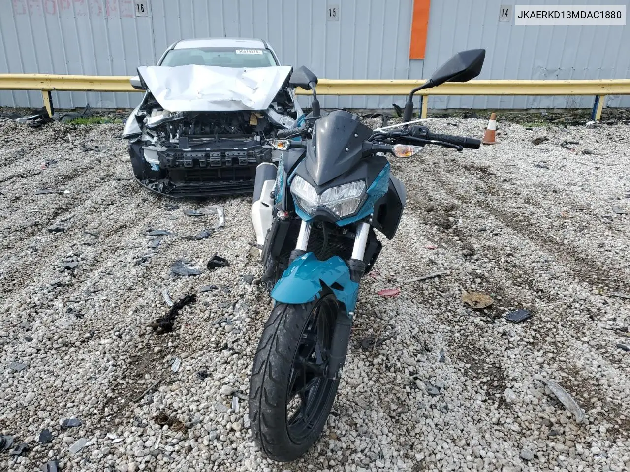 2021 Kawasaki Er400 D VIN: JKAERKD13MDAC1880 Lot: 56738325