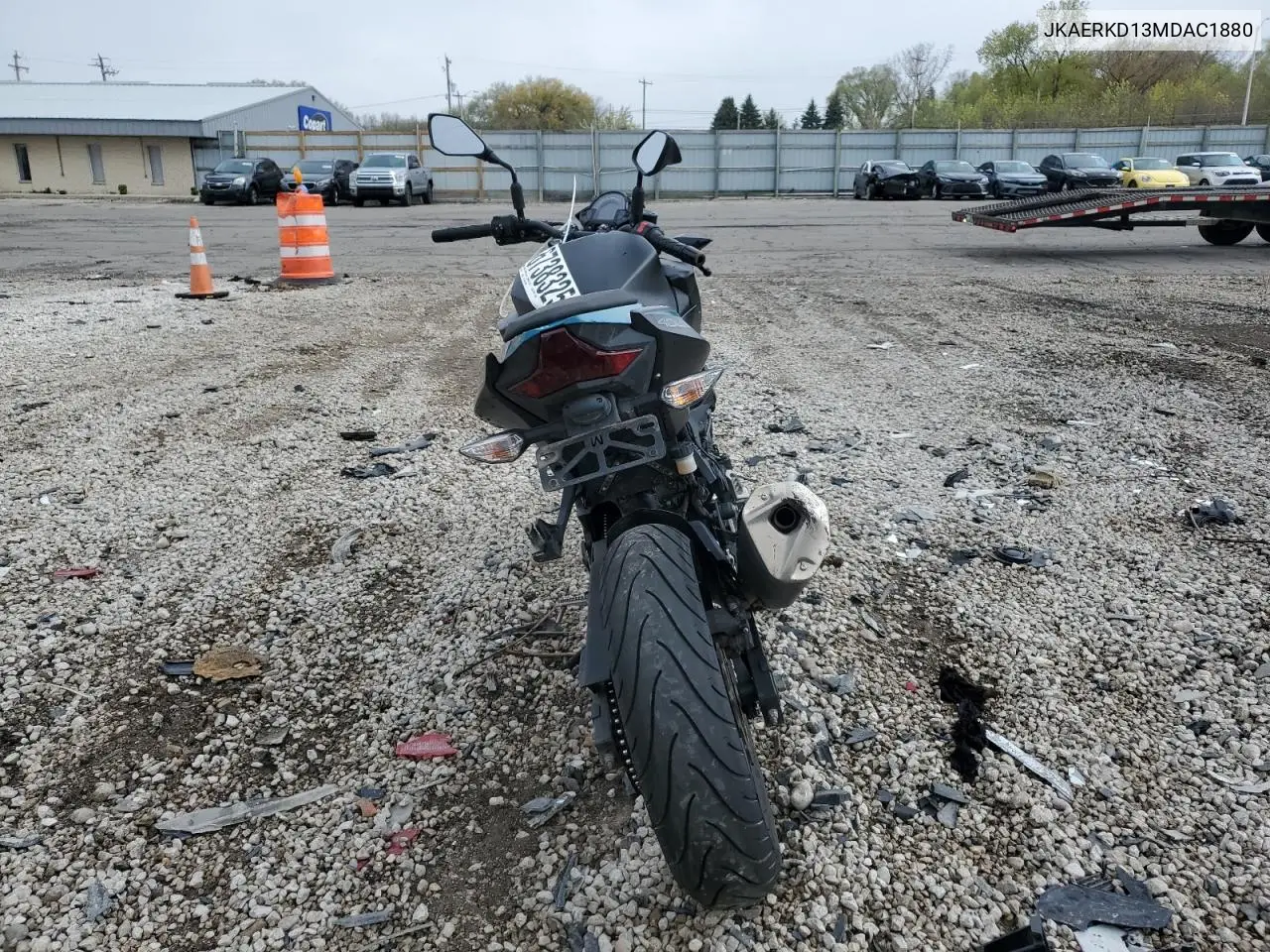 2021 Kawasaki Er400 D VIN: JKAERKD13MDAC1880 Lot: 56738325