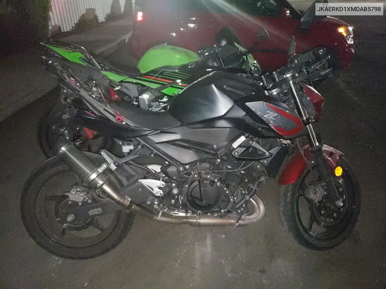 2021 Kawasaki Er400 D VIN: JKAERKD1XMDAB5798 Lot: 58609175