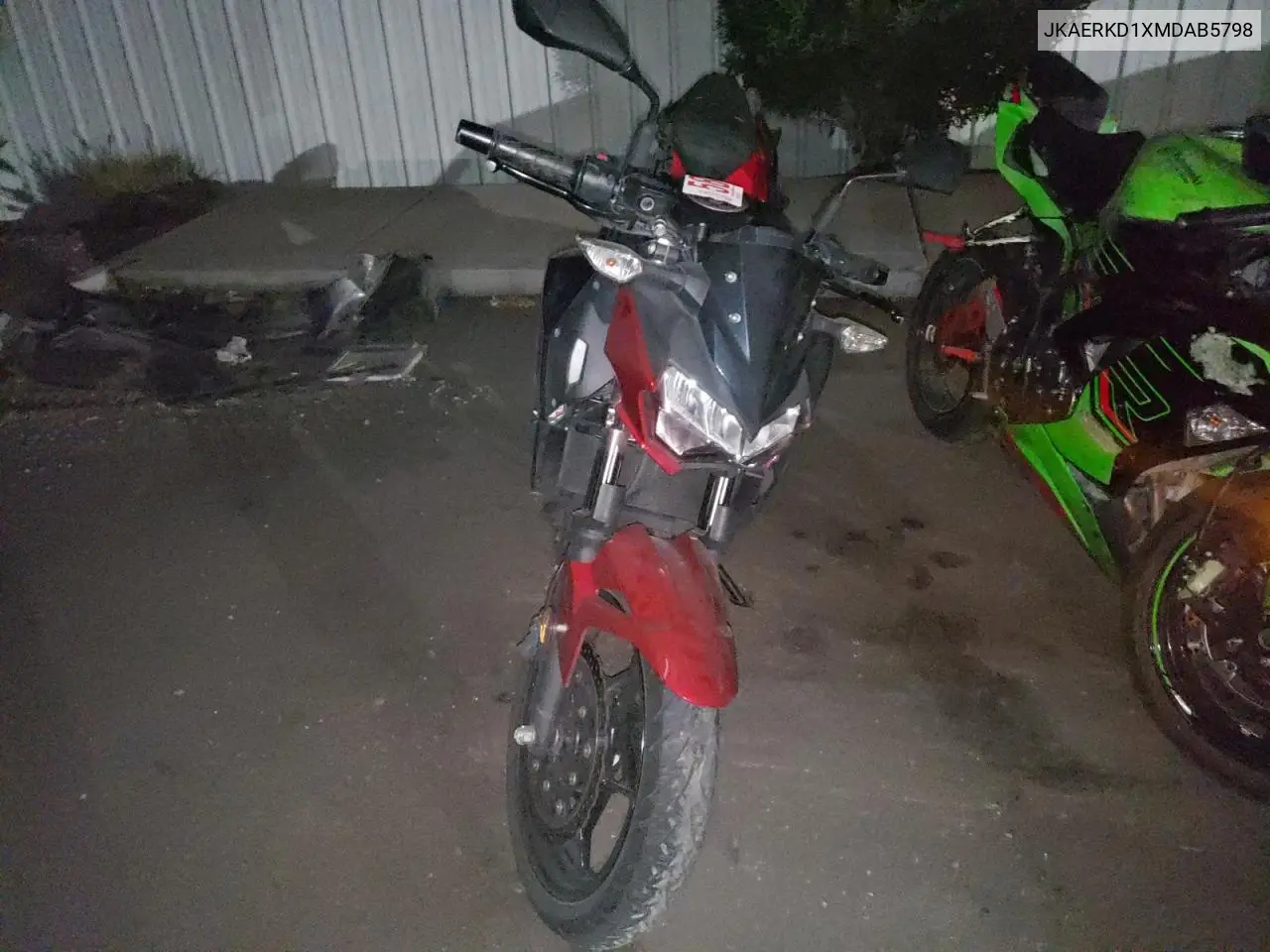 2021 Kawasaki Er400 D VIN: JKAERKD1XMDAB5798 Lot: 58609175