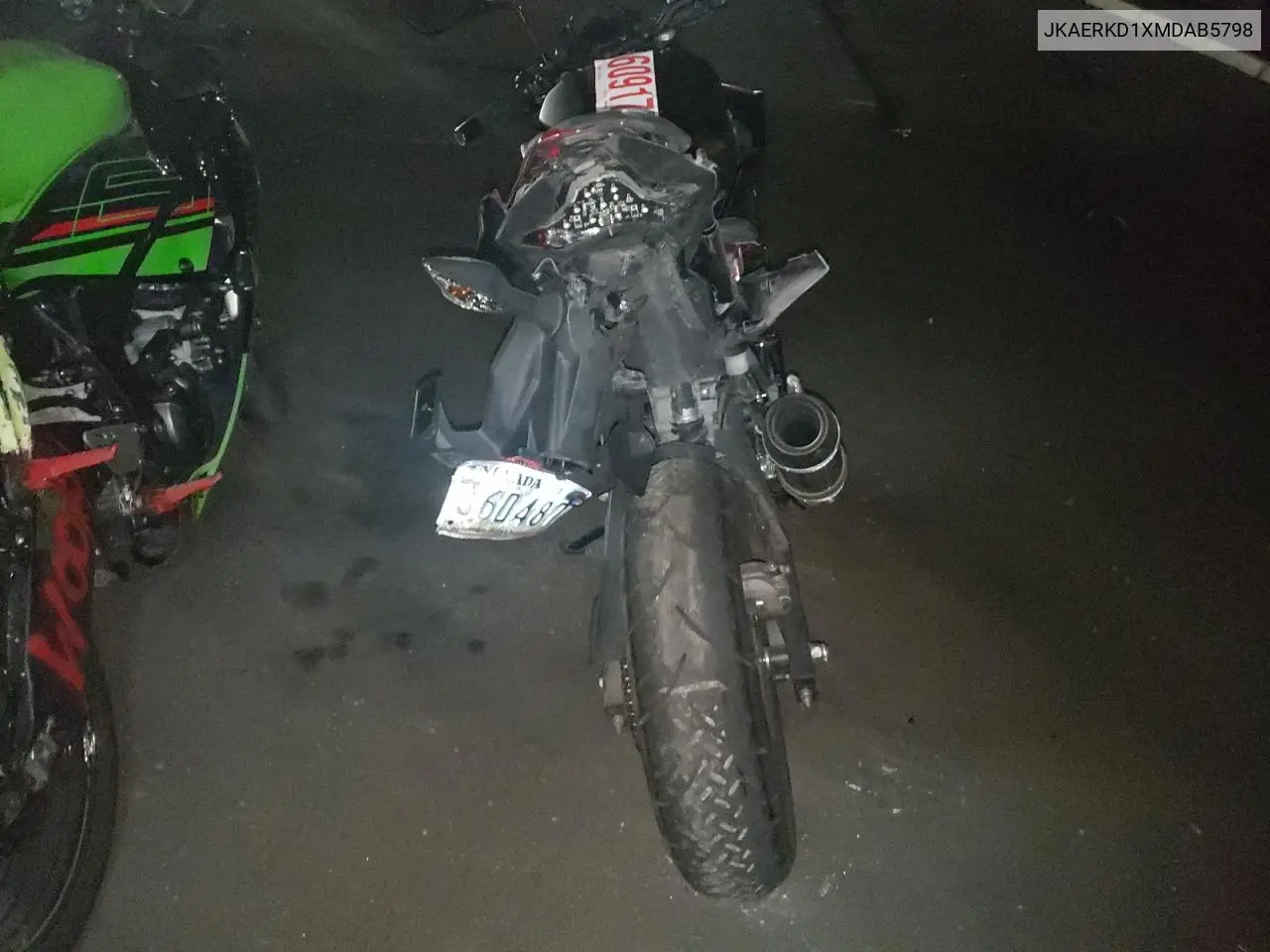 2021 Kawasaki Er400 D VIN: JKAERKD1XMDAB5798 Lot: 58609175