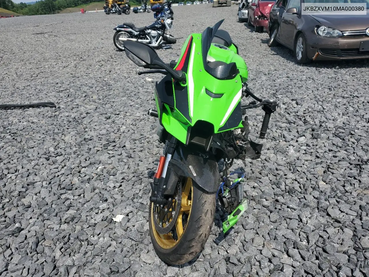 2021 Kawasaki Zx1002 M VIN: JKBZXVM10MA000380 Lot: 64432995