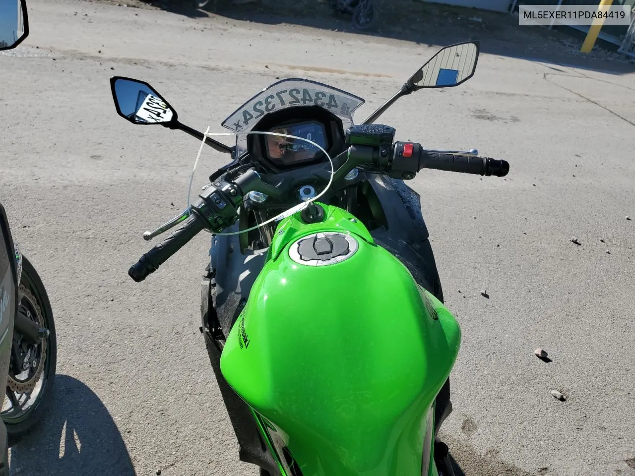 2023 Kawasaki Ex650 R VIN: ML5EXER11PDA84419 Lot: 43427324