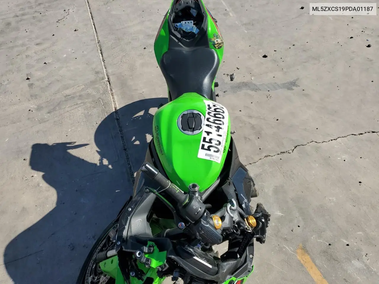 2023 Kawasaki Zx400 S VIN: ML5ZXCS19PDA01187 Lot: 55146665