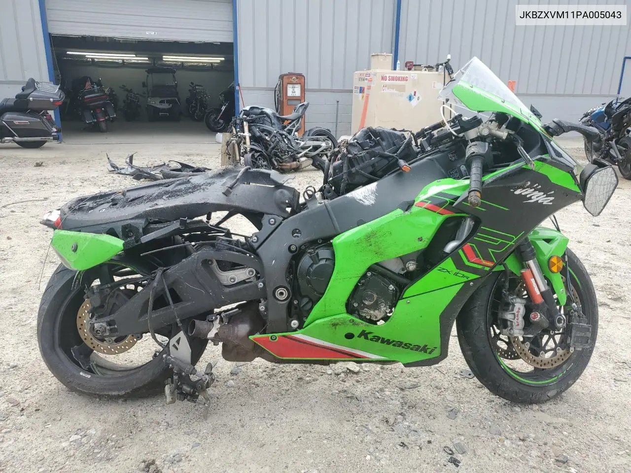 2023 Kawasaki Zx1002 M VIN: JKBZXVM11PA005043 Lot: 57155955