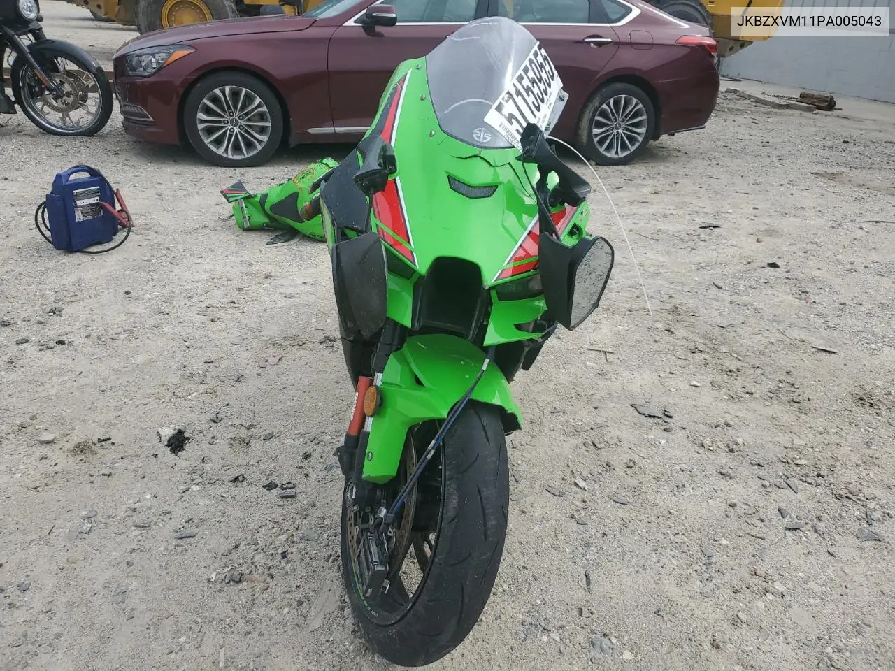 2023 Kawasaki Zx1002 M VIN: JKBZXVM11PA005043 Lot: 57155955
