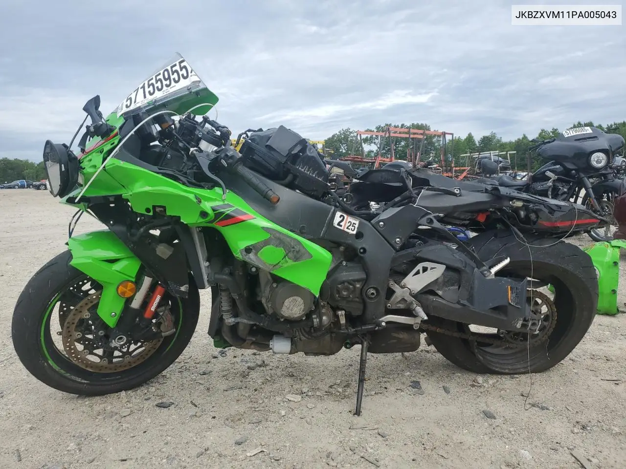 2023 Kawasaki Zx1002 M VIN: JKBZXVM11PA005043 Lot: 57155955