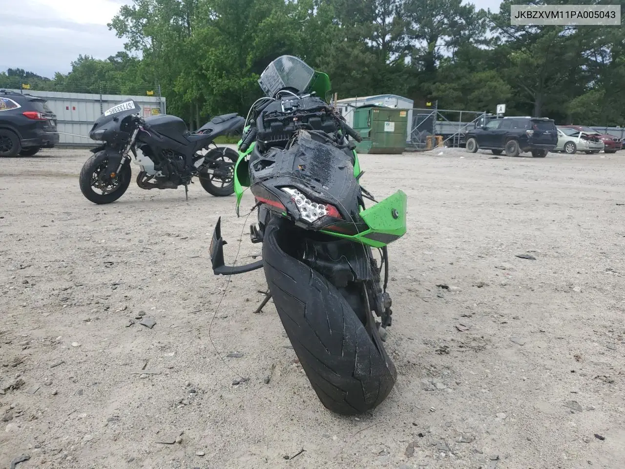 2023 Kawasaki Zx1002 M VIN: JKBZXVM11PA005043 Lot: 57155955