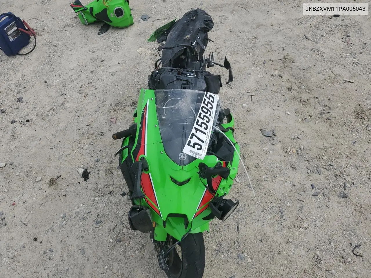 2023 Kawasaki Zx1002 M VIN: JKBZXVM11PA005043 Lot: 57155955