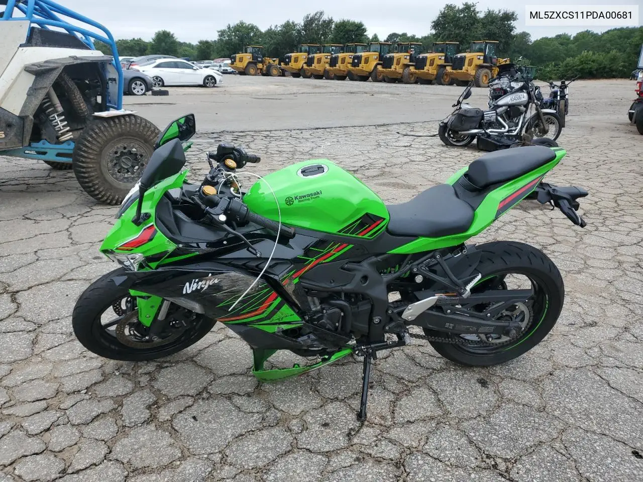 2023 Kawasaki Zx400 S VIN: ML5ZXCS11PDA00681 Lot: 57986785