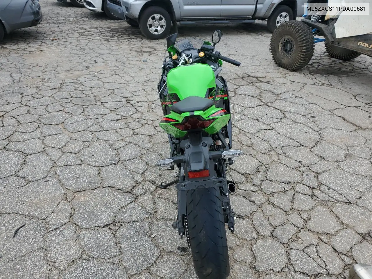 2023 Kawasaki Zx400 S VIN: ML5ZXCS11PDA00681 Lot: 57986785