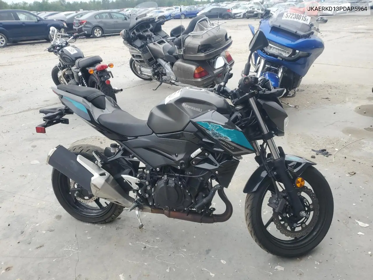 2023 Kawasaki Er400 D VIN: JKAERKD13PDAP5964 Lot: 58330655