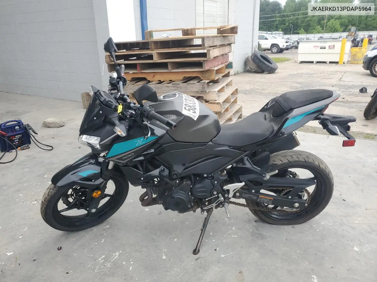 2023 Kawasaki Er400 D VIN: JKAERKD13PDAP5964 Lot: 58330655