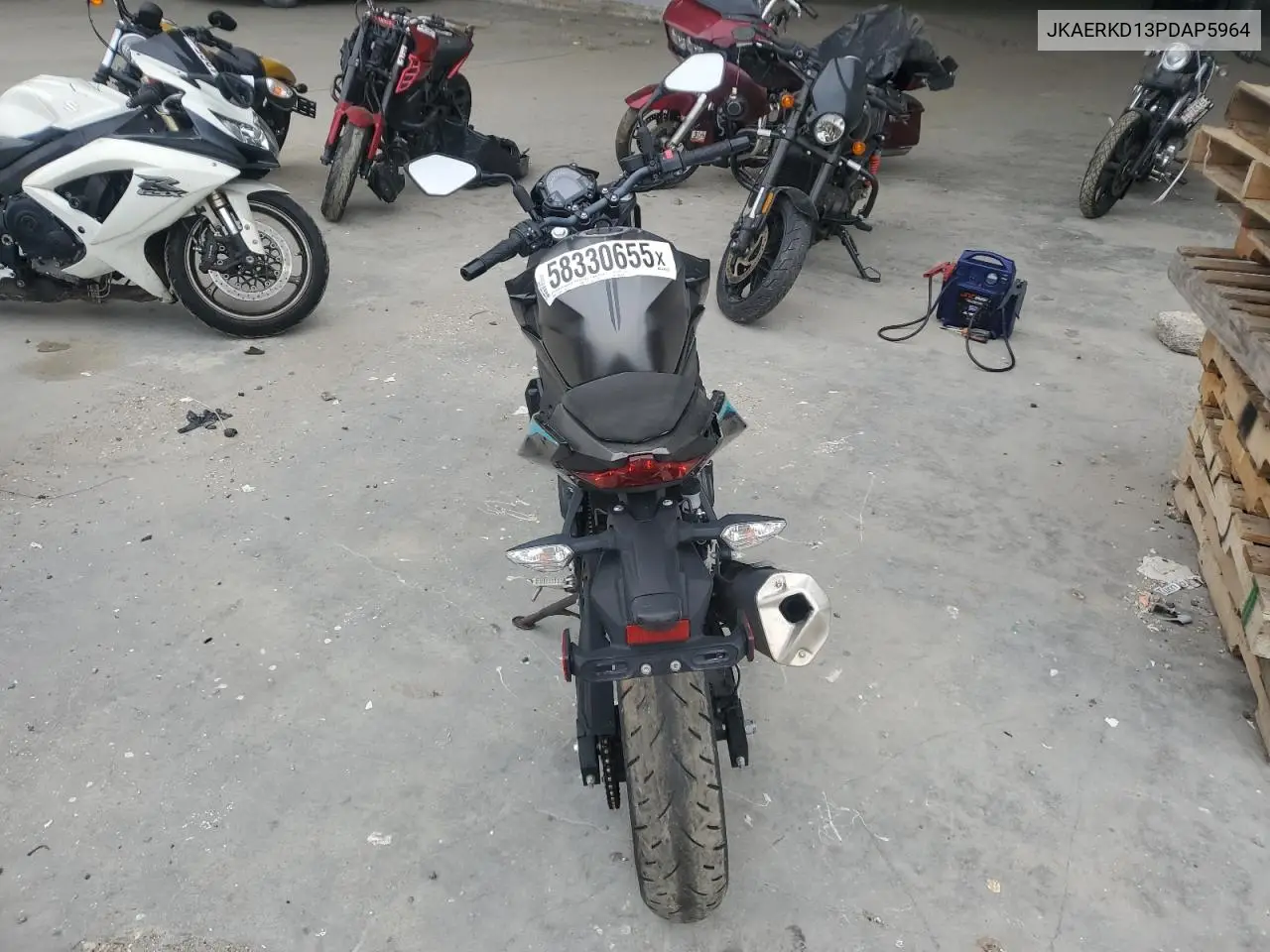 2023 Kawasaki Er400 D VIN: JKAERKD13PDAP5964 Lot: 58330655