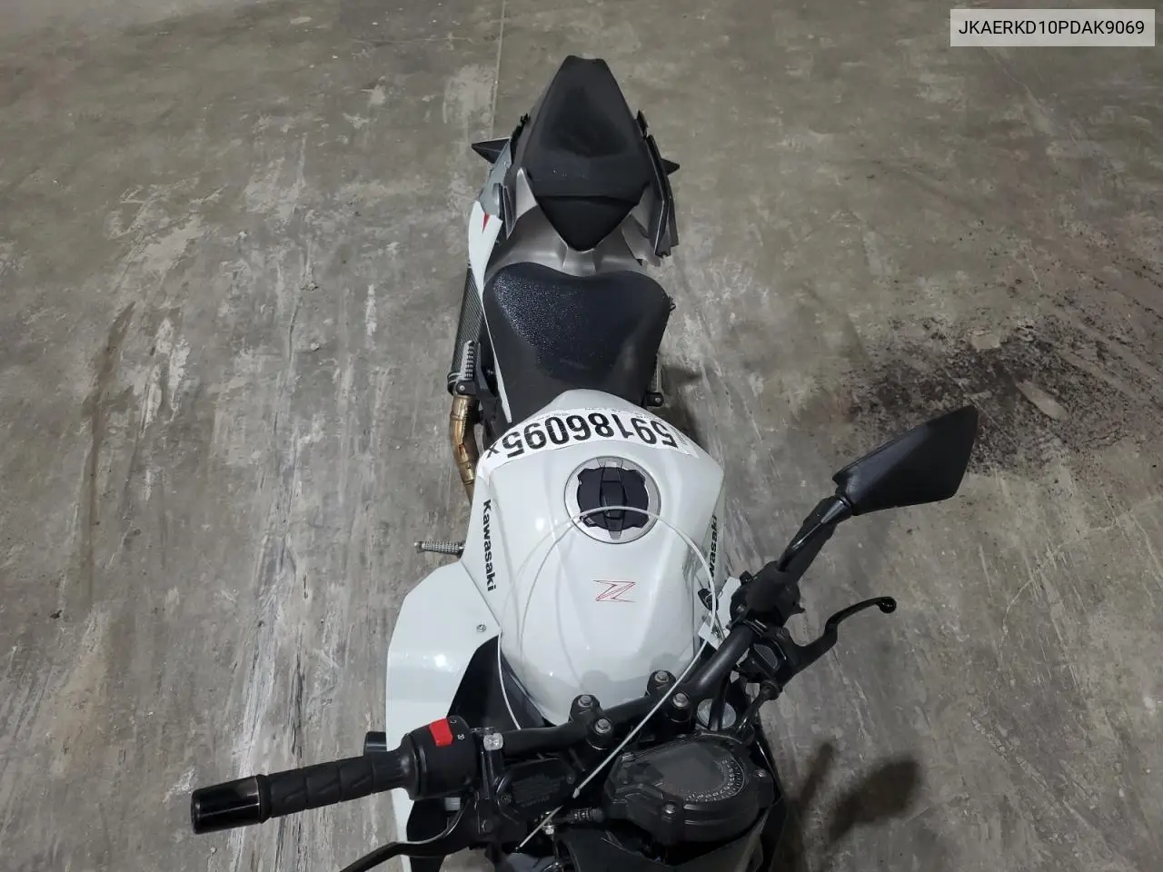 2023 Kawasaki Er400 D VIN: JKAERKD10PDAK9069 Lot: 59186095
