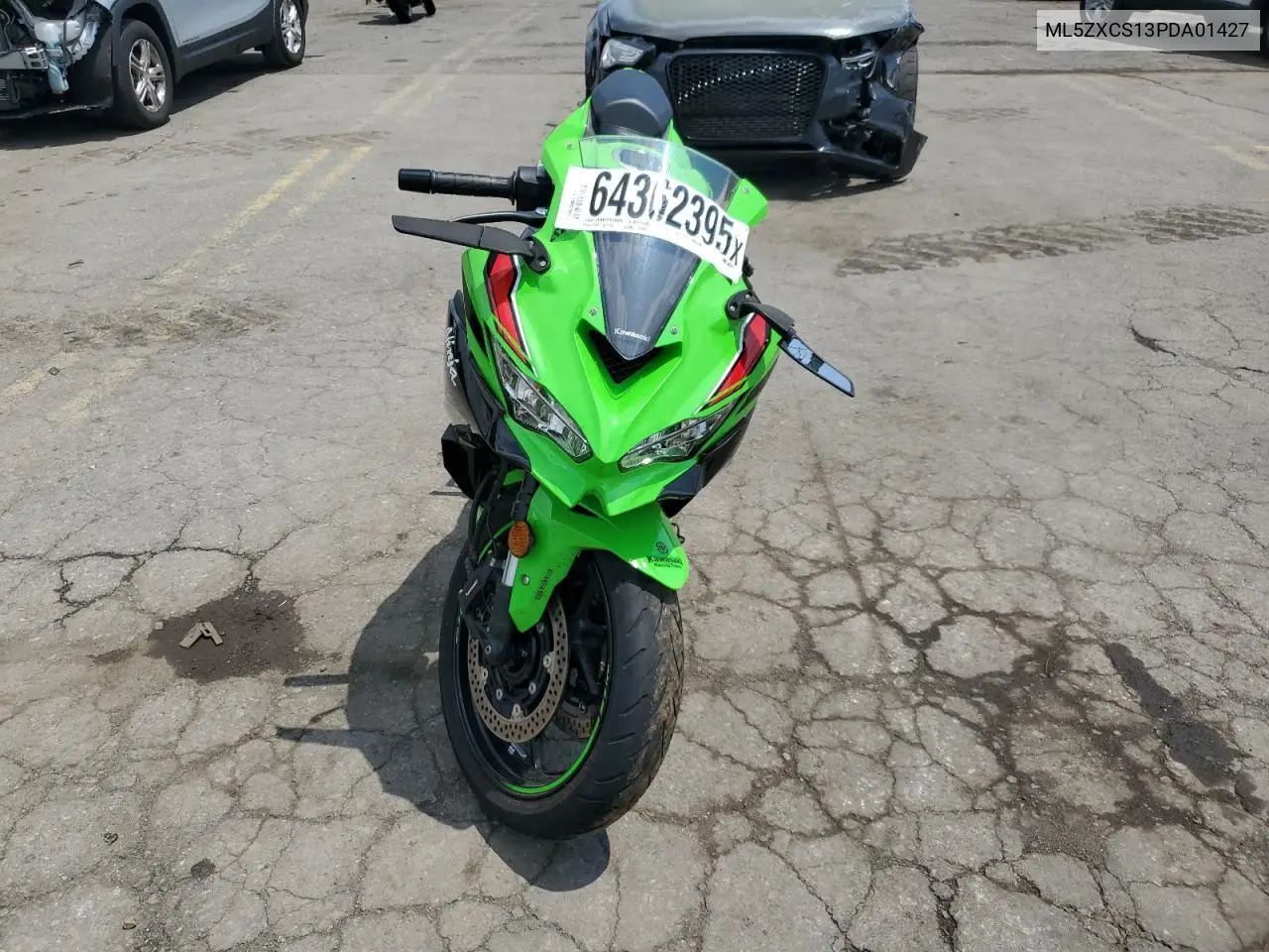 2023 Kawasaki Zx400 S VIN: ML5ZXCS13PDA01427 Lot: 64362395