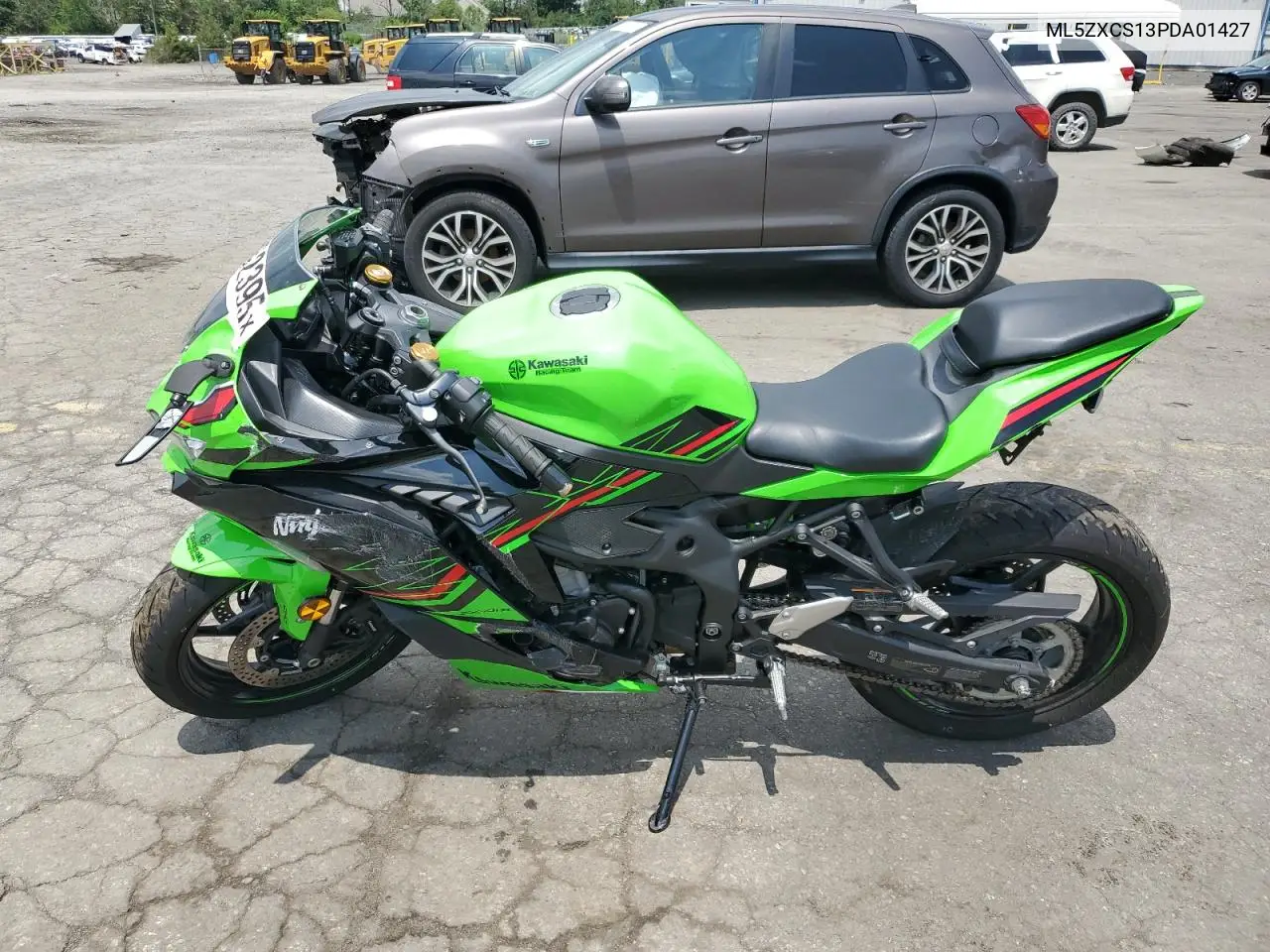 2023 Kawasaki Zx400 S VIN: ML5ZXCS13PDA01427 Lot: 64362395