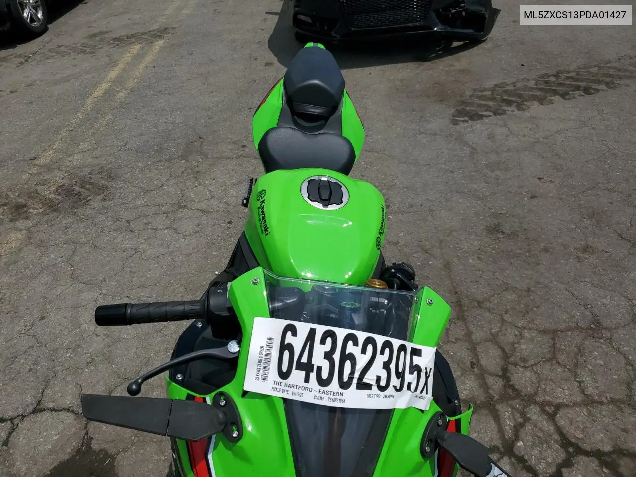 2023 Kawasaki Zx400 S VIN: ML5ZXCS13PDA01427 Lot: 64362395