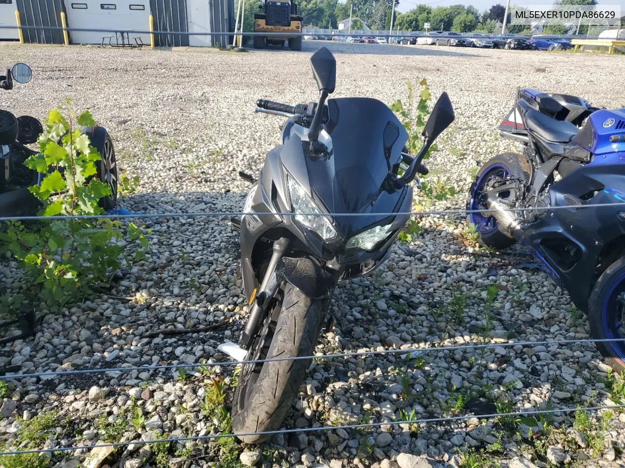 2023 Kawasaki Ex650 R VIN: ML5EXER10PDA86629 Lot: 65567875