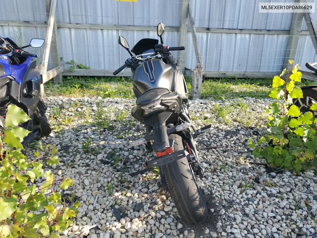 2023 Kawasaki Ex650 R VIN: ML5EXER10PDA86629 Lot: 65567875