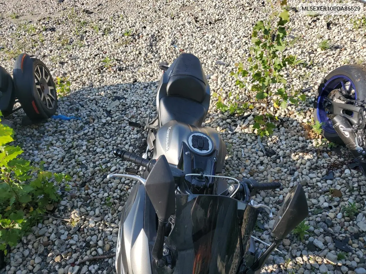 2023 Kawasaki Ex650 R VIN: ML5EXER10PDA86629 Lot: 65567875