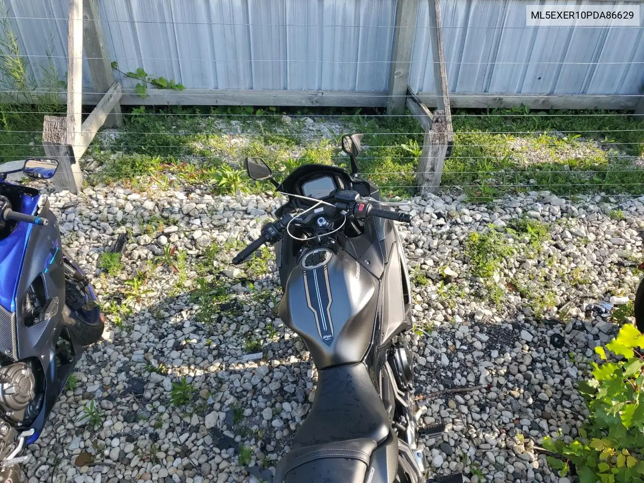 2023 Kawasaki Ex650 R VIN: ML5EXER10PDA86629 Lot: 65567875