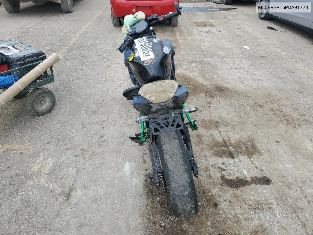 2023 Kawasaki Er650 P VIN: ML5EREP15PDA91774 Lot: 65575065