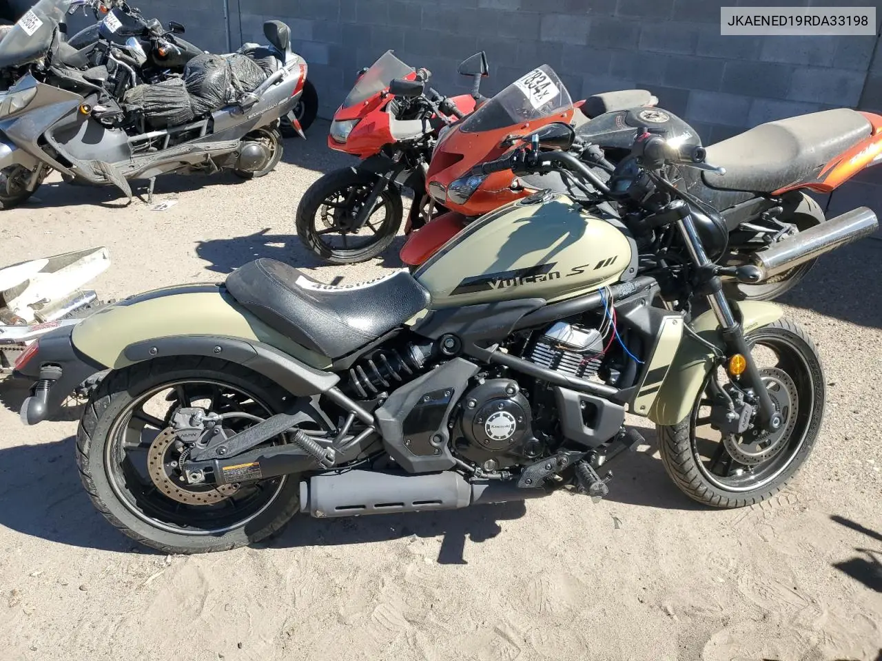 2024 Kawasaki En650 D VIN: JKAENED19RDA33198 Lot: 46259005
