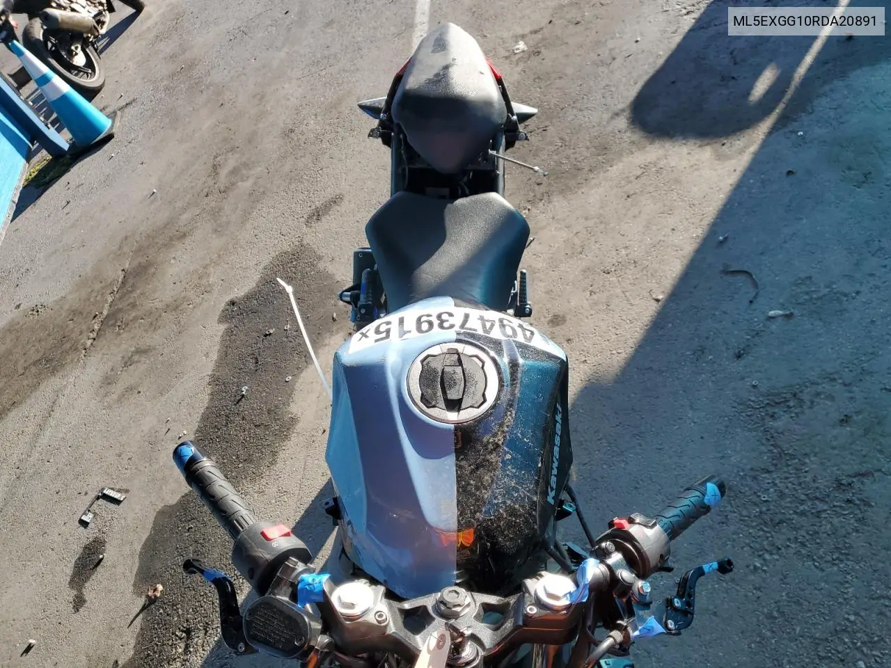 2024 Kawasaki Ex500 VIN: ML5EXGG10RDA20891 Lot: 49473915