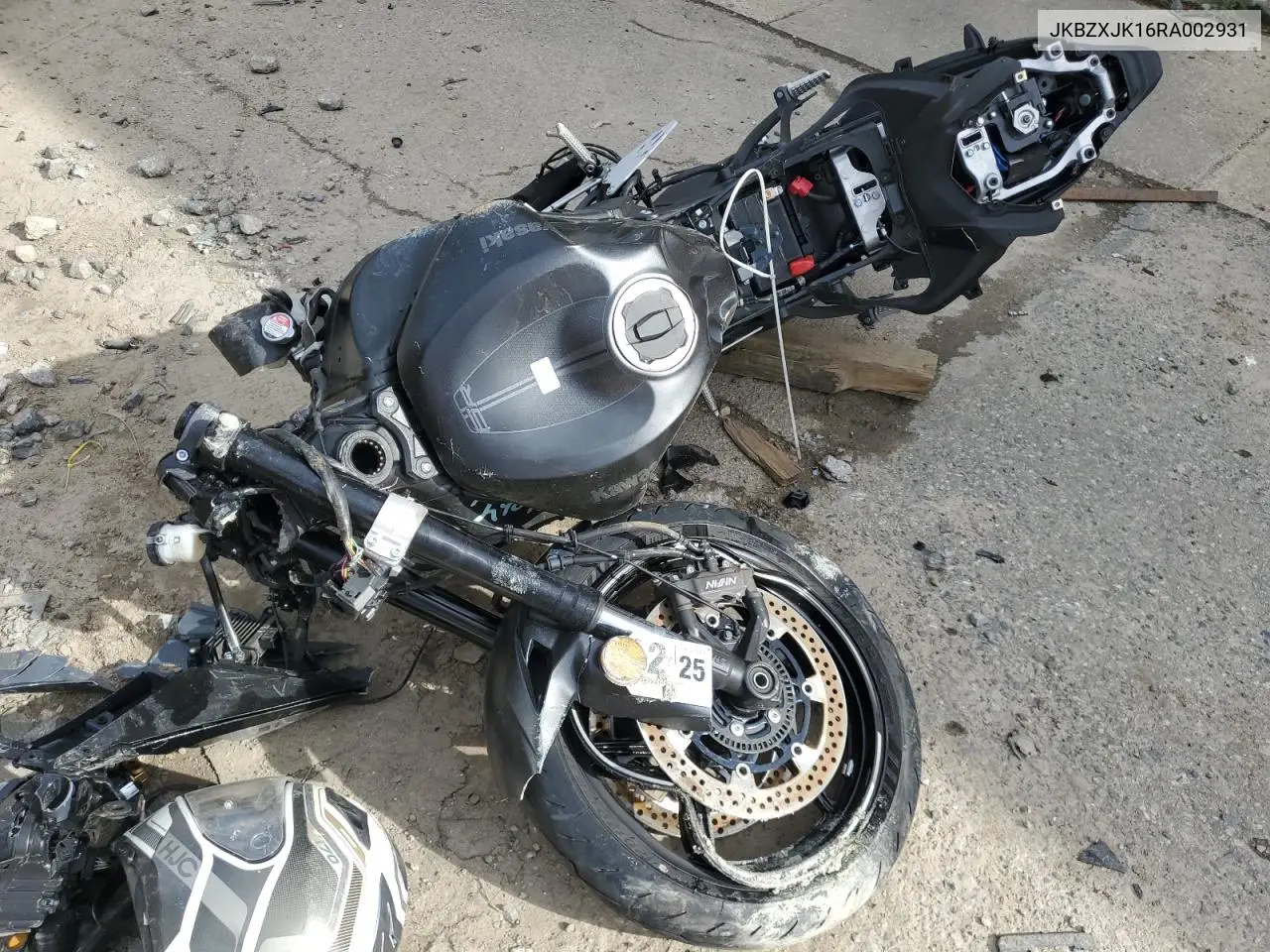 2024 Kawasaki Zx636 K VIN: JKBZXJK16RA002931 Lot: 49576555