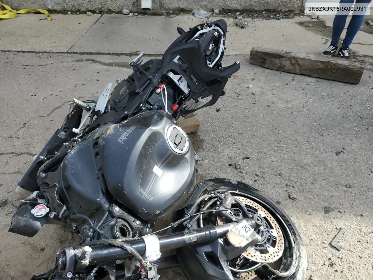 2024 Kawasaki Zx636 K VIN: JKBZXJK16RA002931 Lot: 49576555