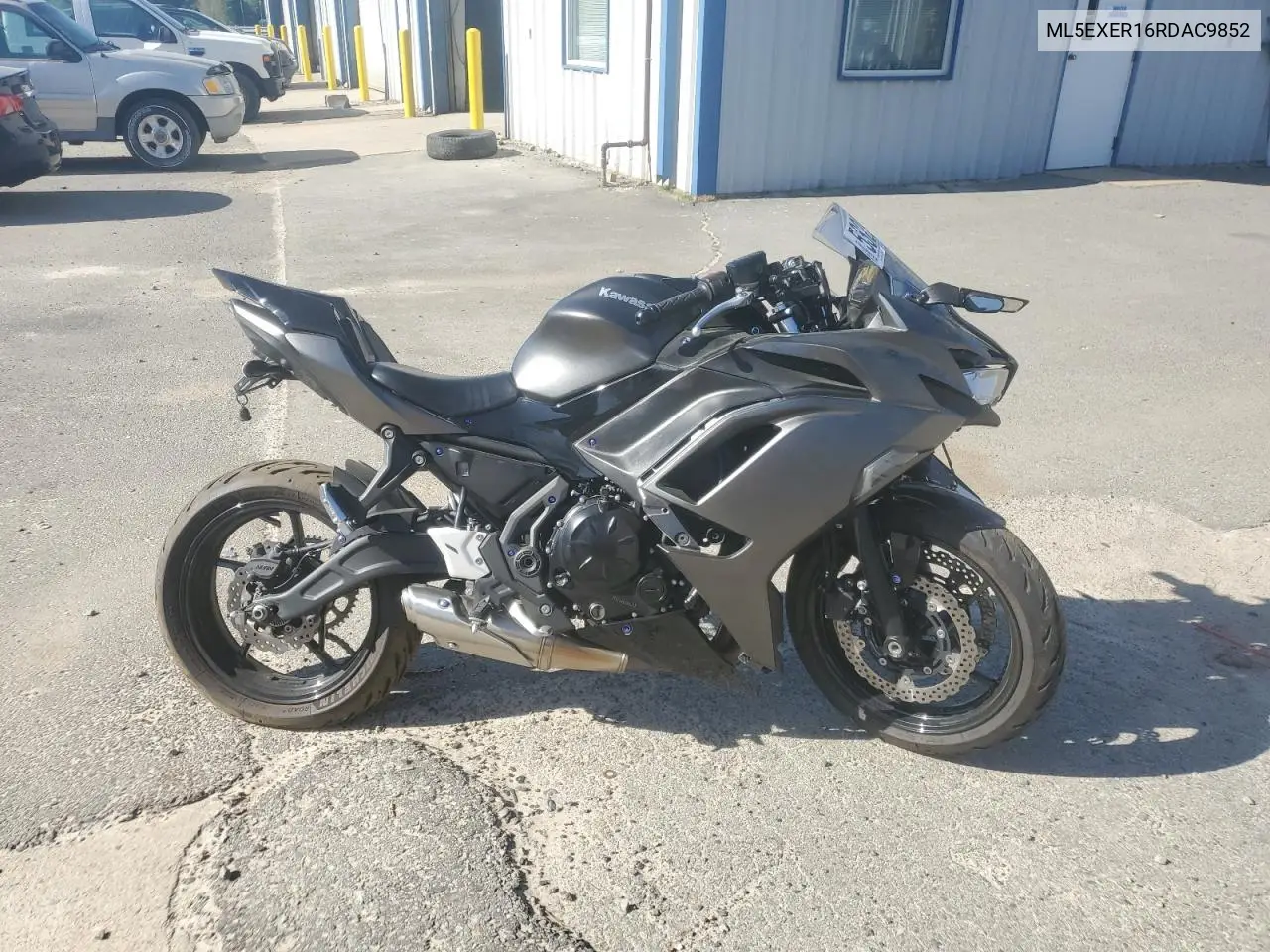 2024 Kawasaki Ex650 R VIN: ML5EXER16RDAC9852 Lot: 53293045
