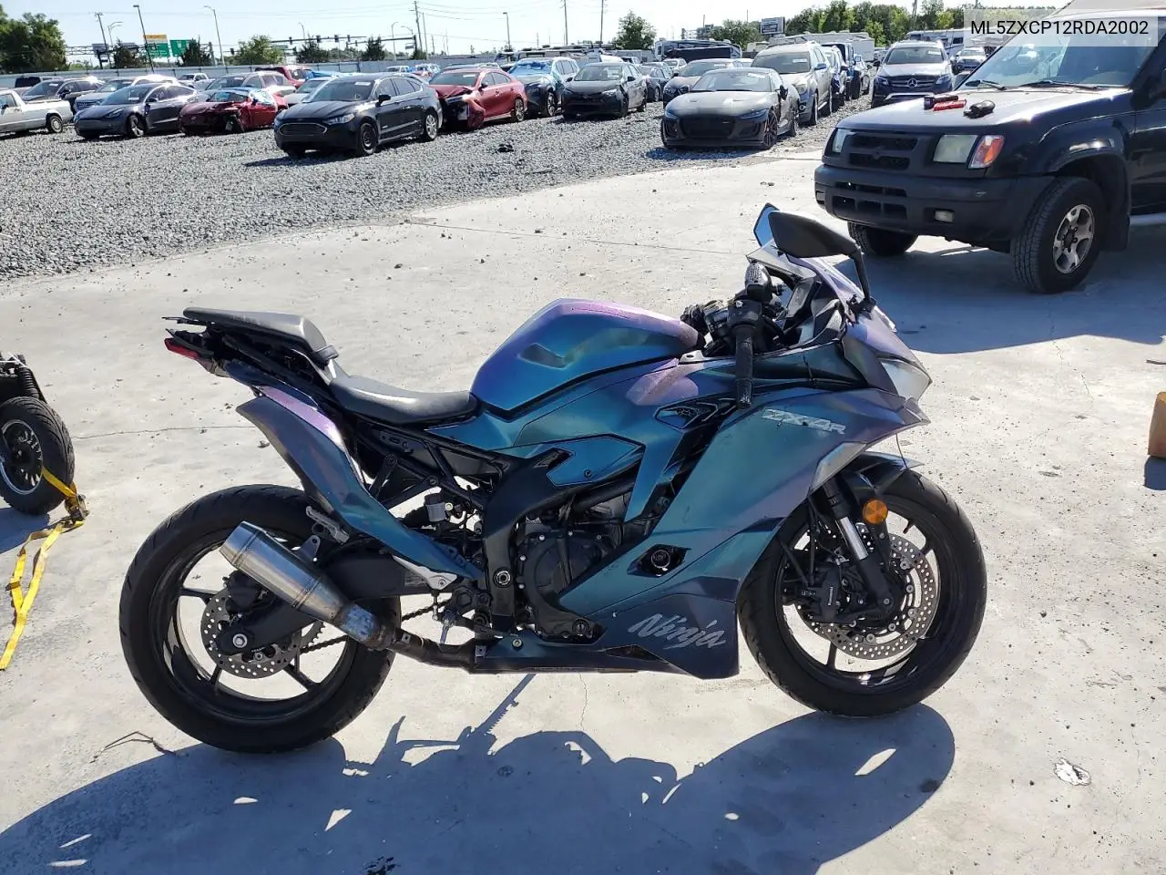 2024 Kawasaki Zx400 P VIN: ML5ZXCP12RDA2002 Lot: 53525625