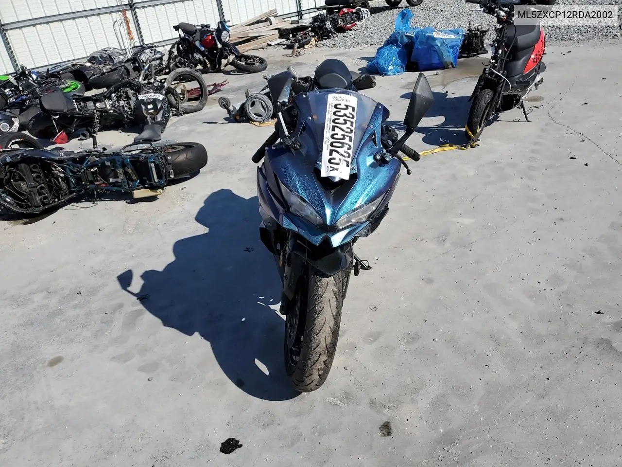 2024 Kawasaki Zx400 P VIN: ML5ZXCP12RDA2002 Lot: 53525625