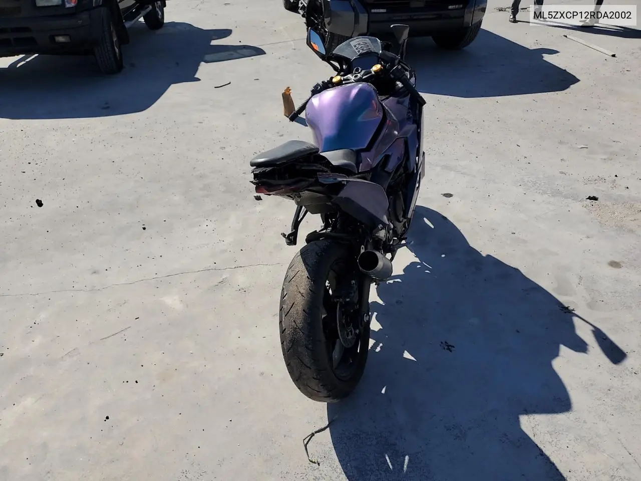 2024 Kawasaki Zx400 P VIN: ML5ZXCP12RDA2002 Lot: 53525625