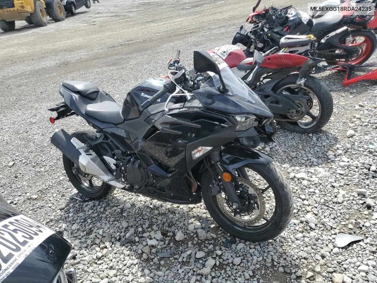 2024 Kawasaki Ex500 VIN: ML5EXGG18RDA24235 Lot: 53966545